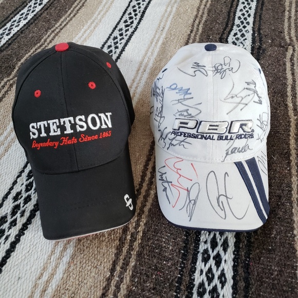 bull riding ball caps
